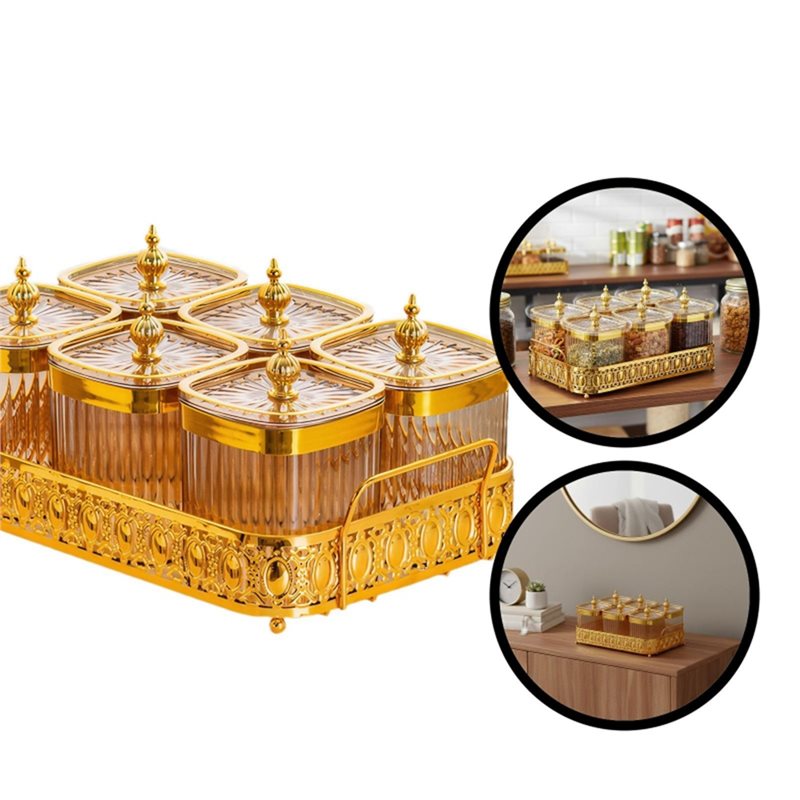 مجموعة علب تخزين الطعام DT19،  - مراجعة Dry Food Snacks وسعره