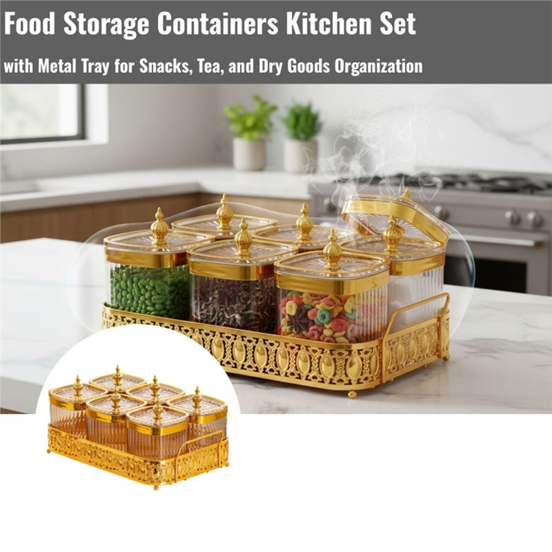 مجموعة علب تخزين الطعام DT19،  - مراجعة Dry Food Snacks وسعره