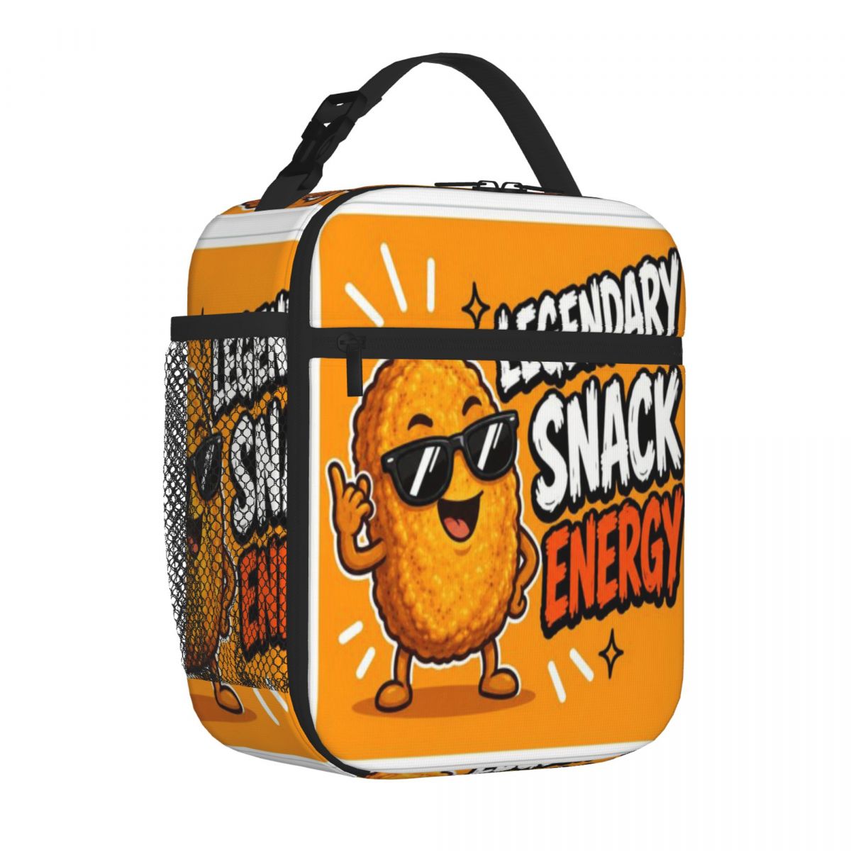 حقيبة غداء كبيرة مبطنة على شكل - مراجعة Food Energy Snacks وسعره