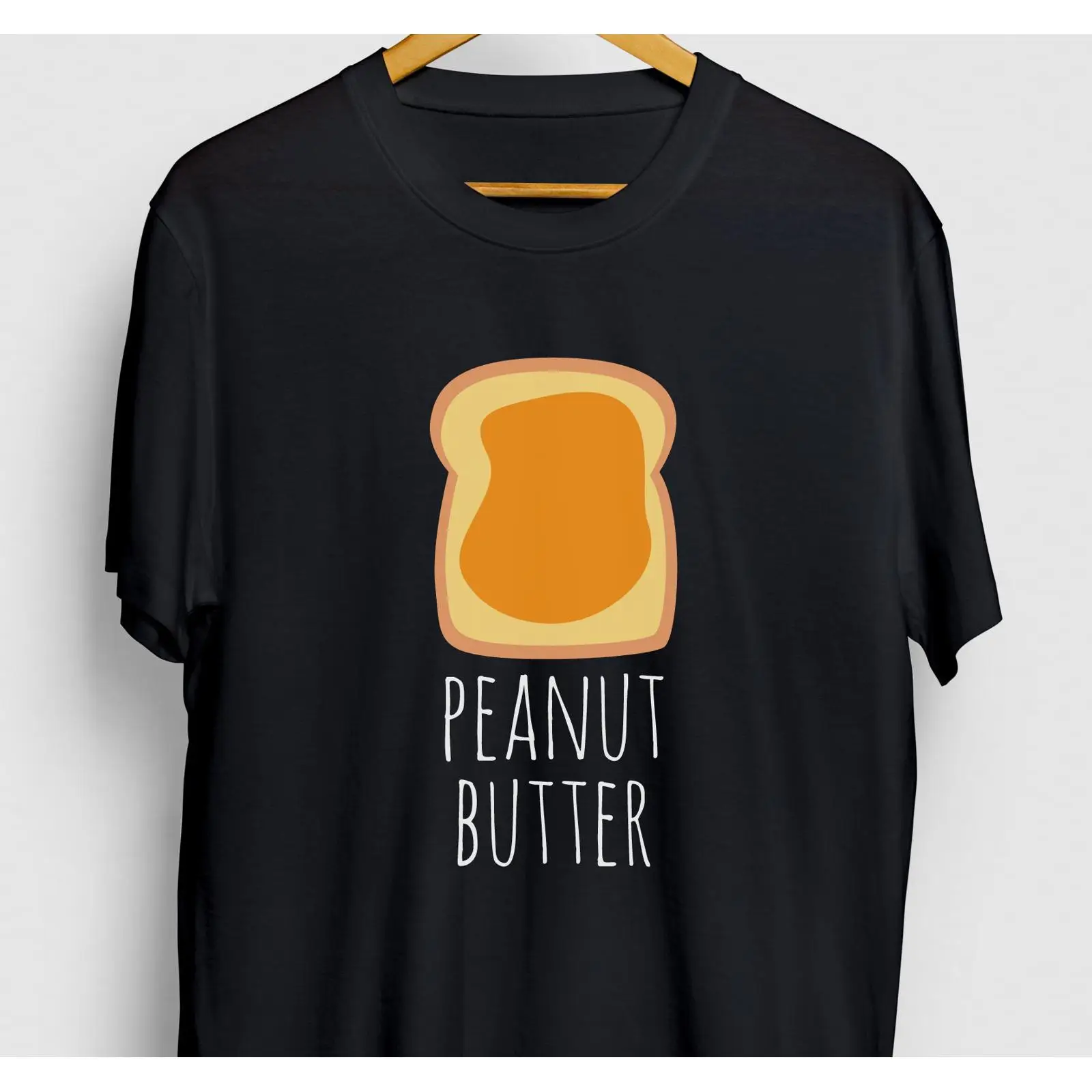 تي شيرت بطبعة زبدة الفول السود - مراجعة Peanut Butter Snack وسعره
