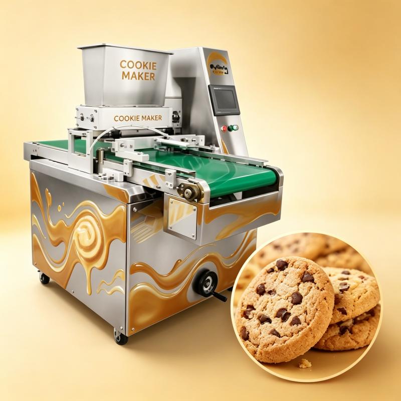 آلة صنع الكوكيز شبه الأوتوماتي - مراجعة Food Energy Snacks وسعره