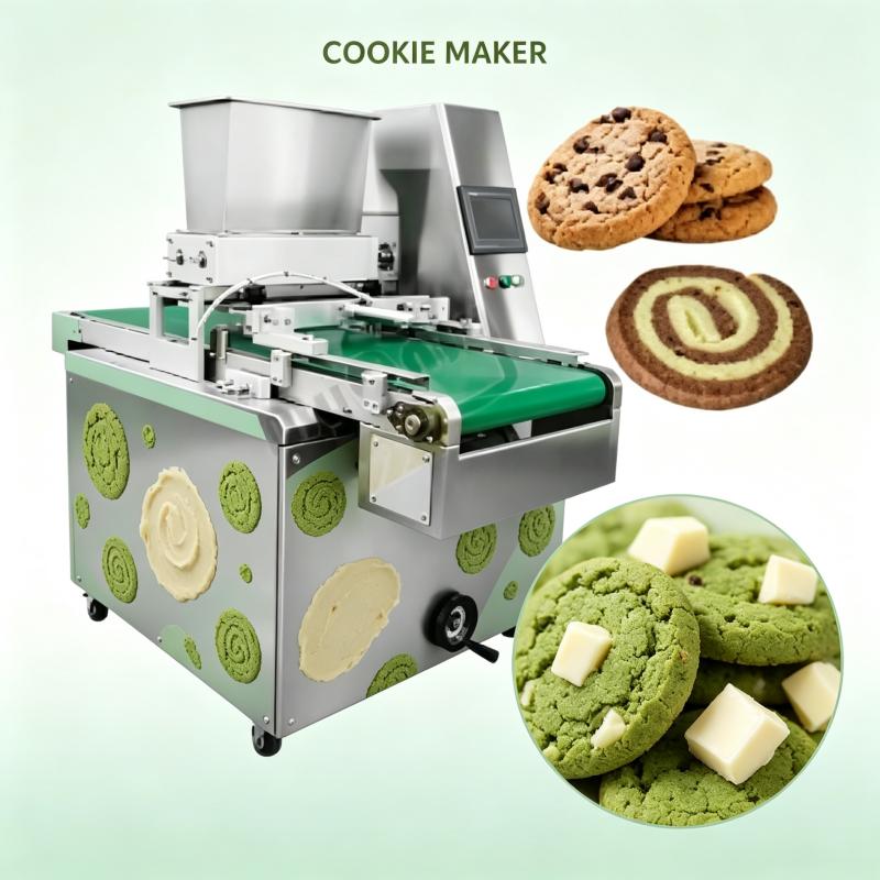 آلة صنع الكوكيز شبه الأوتوماتي - مراجعة Food Energy Snacks وسعره